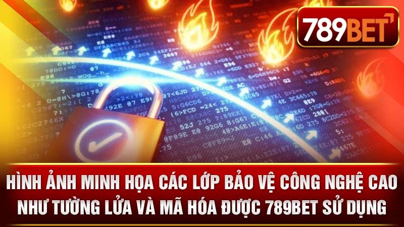 Lớp bảo vệ công nghệ cao như tường lửa và mã hóa được 789BET sử dụng.