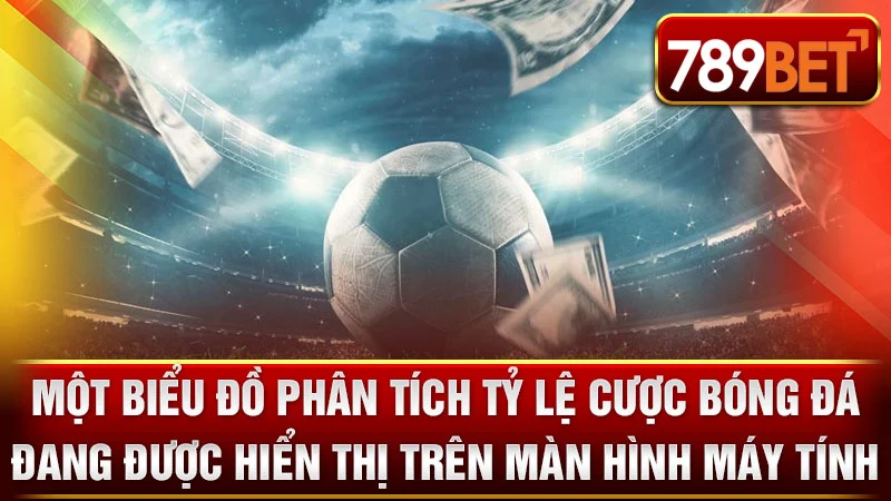 Một biểu đồ phân tích tỷ lệ cược bóng đá đang được hiển thị trên màn hình máy tính.